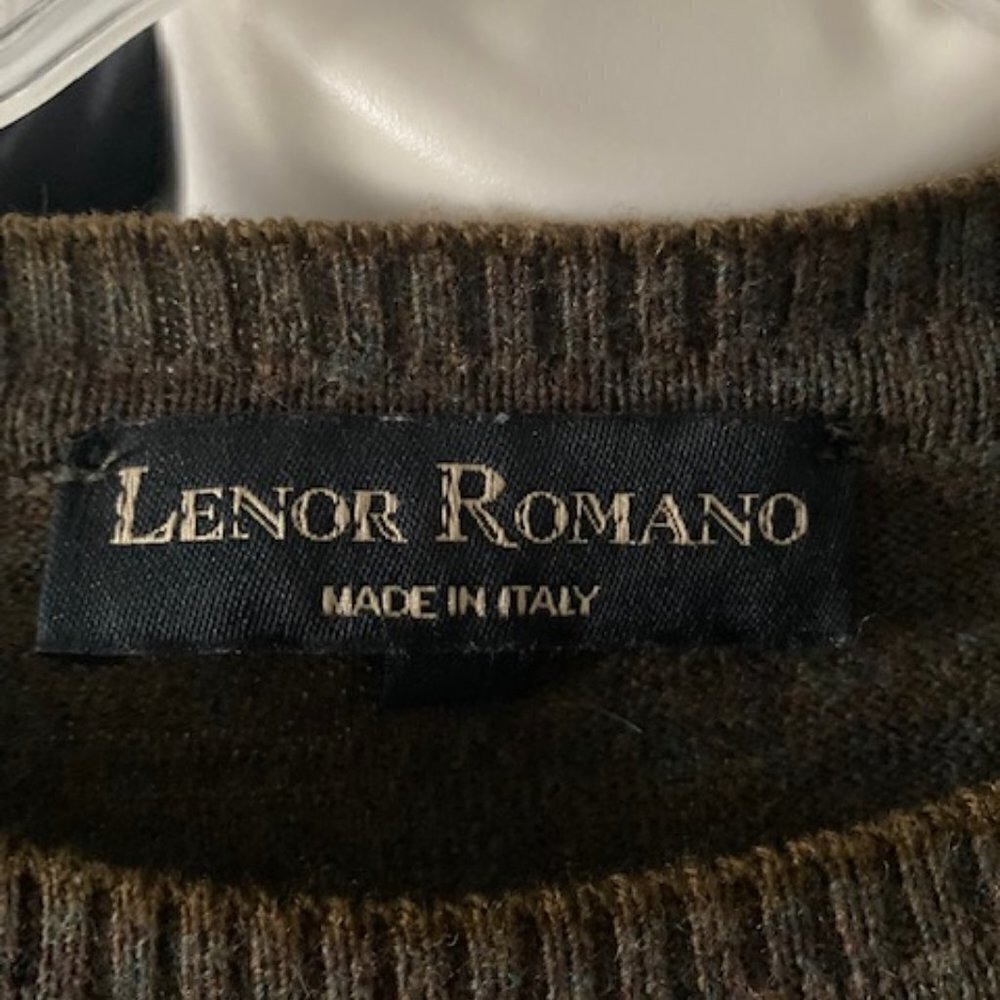 Lenor Romano wool Sweater made in Italy size Medium - Picture 5 of 12